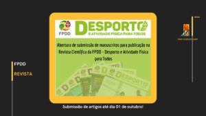 Submissão de artigos na Revista Científica Desporto e Atividade Física