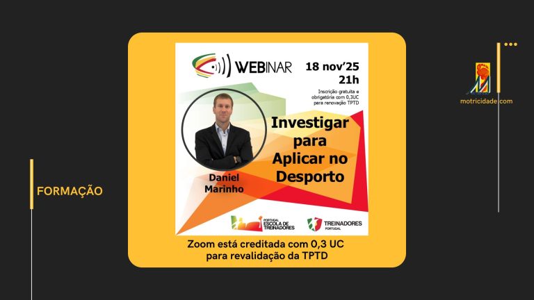 Investigar para Aplicar no Desporto