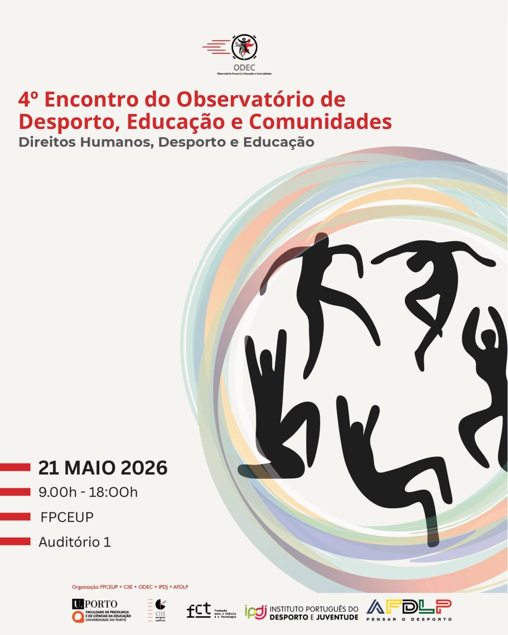 𝟰.º 𝗘𝗻𝗰𝗼𝗻𝘁𝗿𝗼 𝗢𝗗𝗘𝗖 | 𝗘𝗱𝘂𝗰𝗮çã𝗼, 𝗗𝗶𝗿𝗲𝗶𝘁𝗼𝘀 𝗛𝘂𝗺𝗮𝗻𝗼𝘀 𝗲 𝗗𝗲𝘀𝗽𝗼𝗿𝘁𝗼